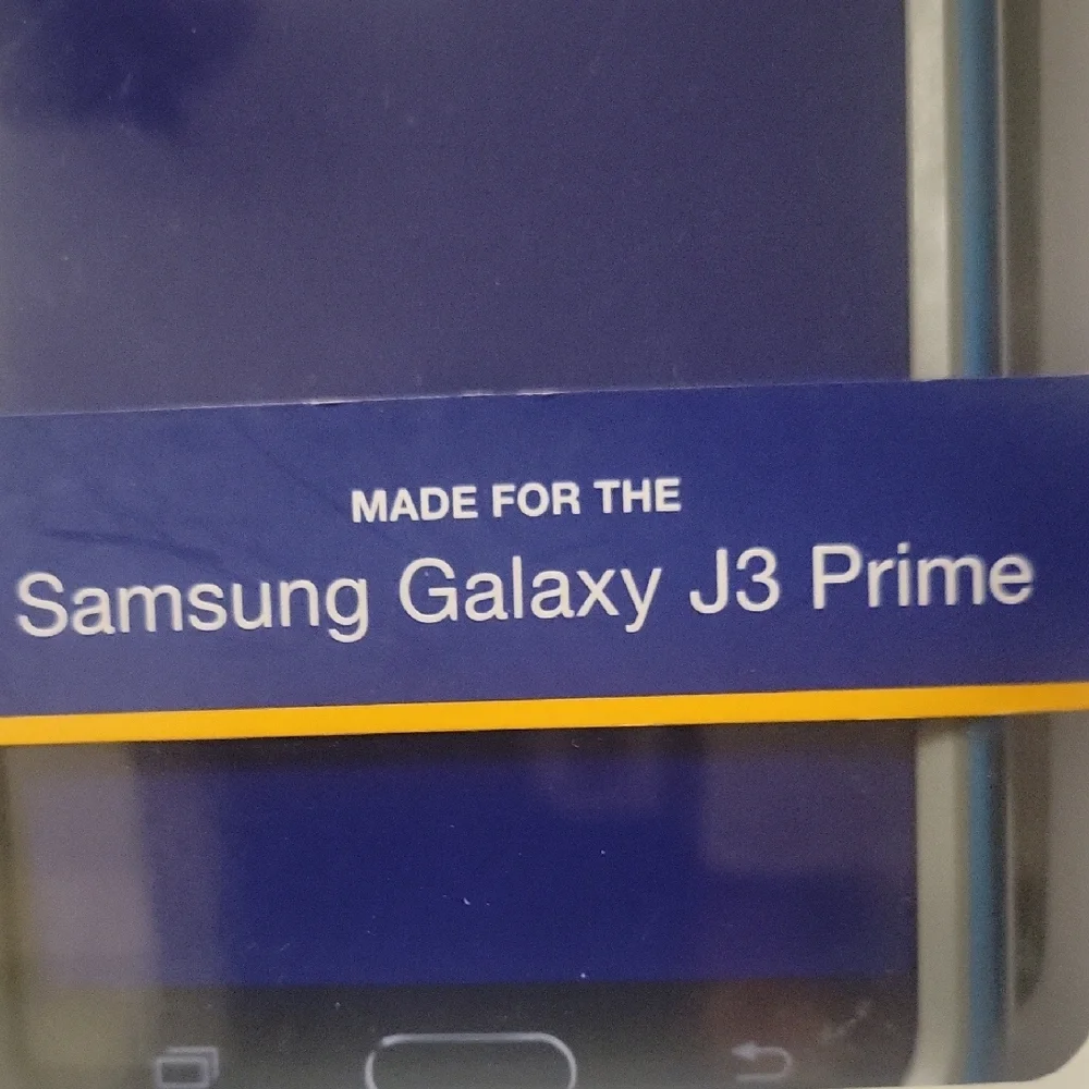 Metro PCS Made For The Samsung Galaxy J3 Prime Case - Teal and Black Kick +